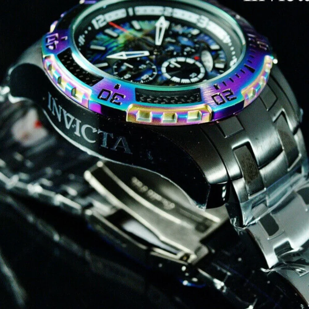 SALE! IRIDESCENT PRO DIVER 52MM!! MUST SEE! NIB!!